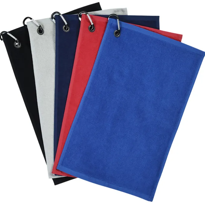 Junior League Golf Towel with Carabiner - Colors