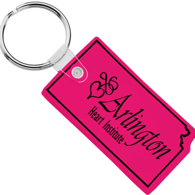 Kansas Soft Keychain - Translucent