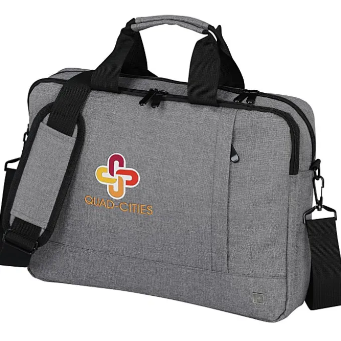 Kapston Pierce Laptop Brief Bag - Embroidered