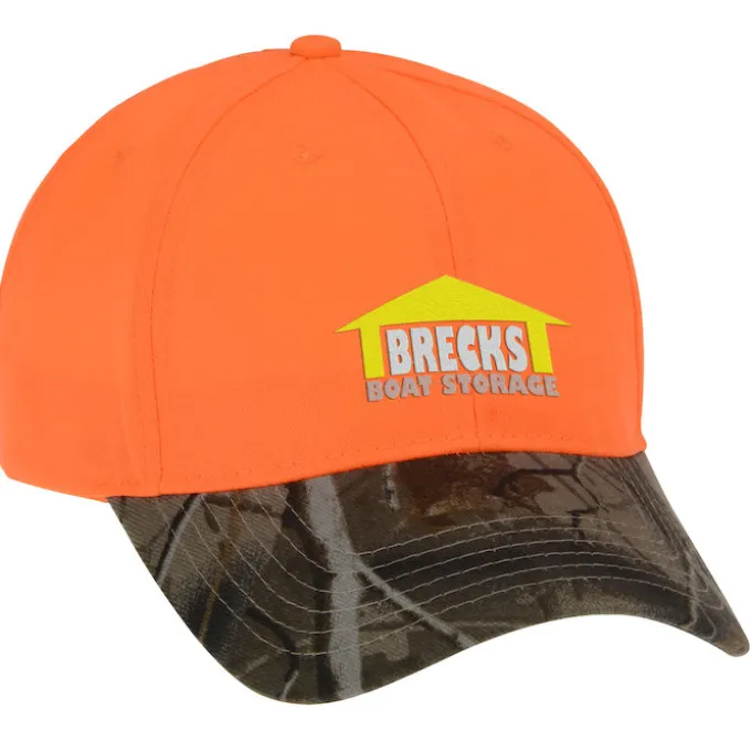 Kati Solid Crown Camo Bill Cap