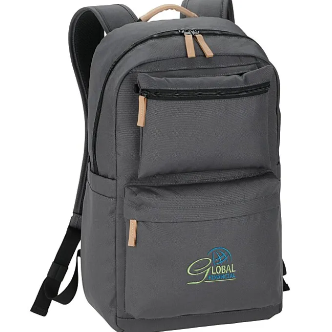 Kelso 15-inch Laptop Backpack with Removable Pack - Embroidered