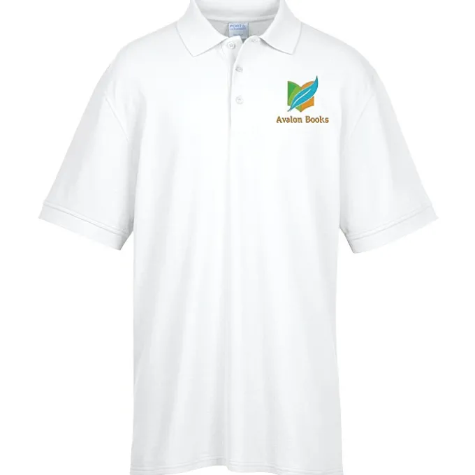 Keynote Ring Spun Cotton Pique Polo - Men's