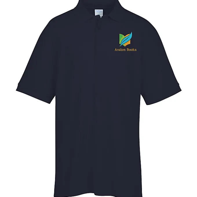 Keynote Ring Spun Cotton Pique Polo - Men's