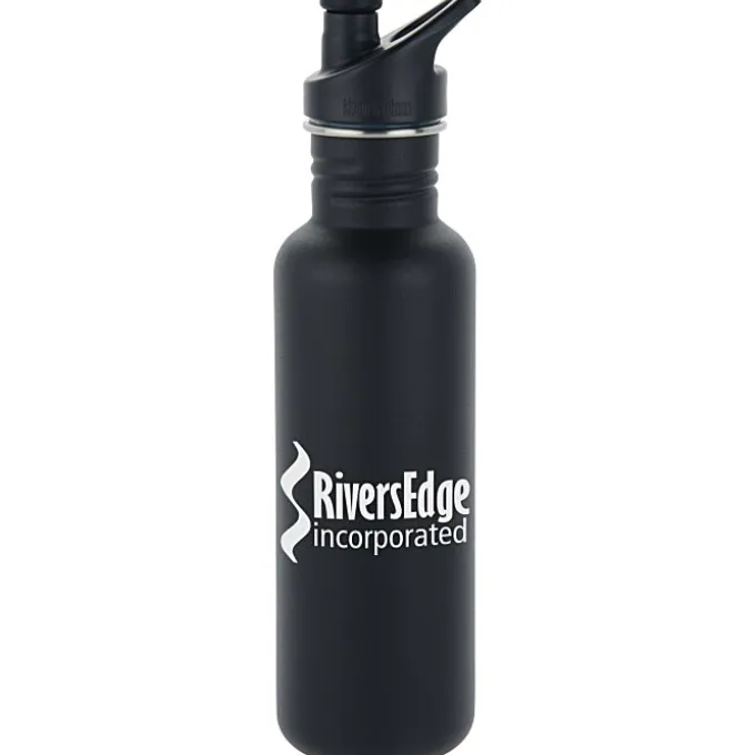 Klean Kanteen Classic Stainless Bottle with Sport Cap - 27 oz - 24 hr