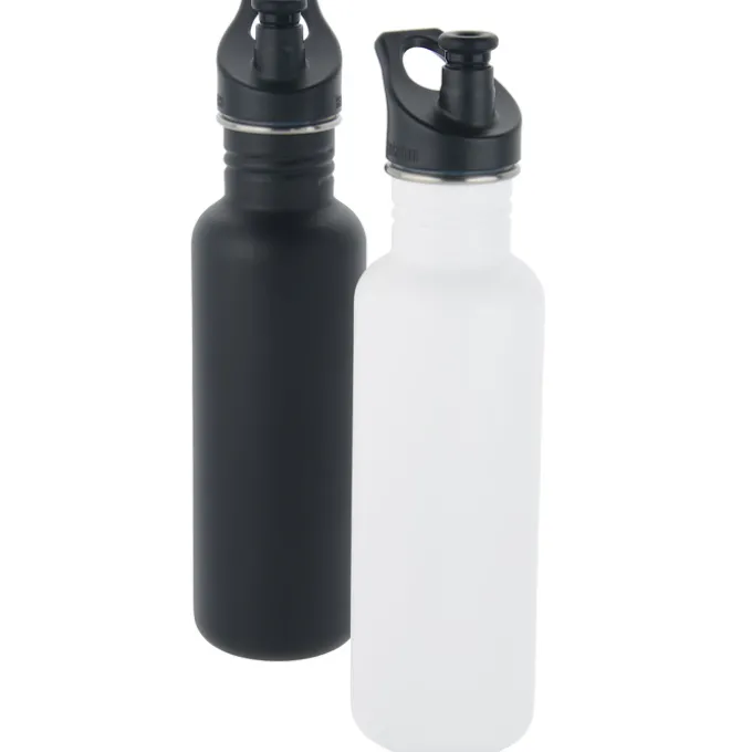 Klean Kanteen Classic Stainless Bottle with Sport Cap - 27 oz - Laser Engraved