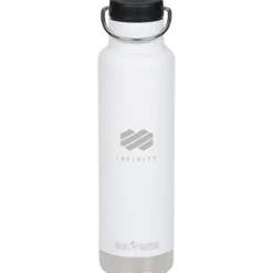 Klean Kanteen Classic Vacuum Bottle - 20 oz - Laser Engraved