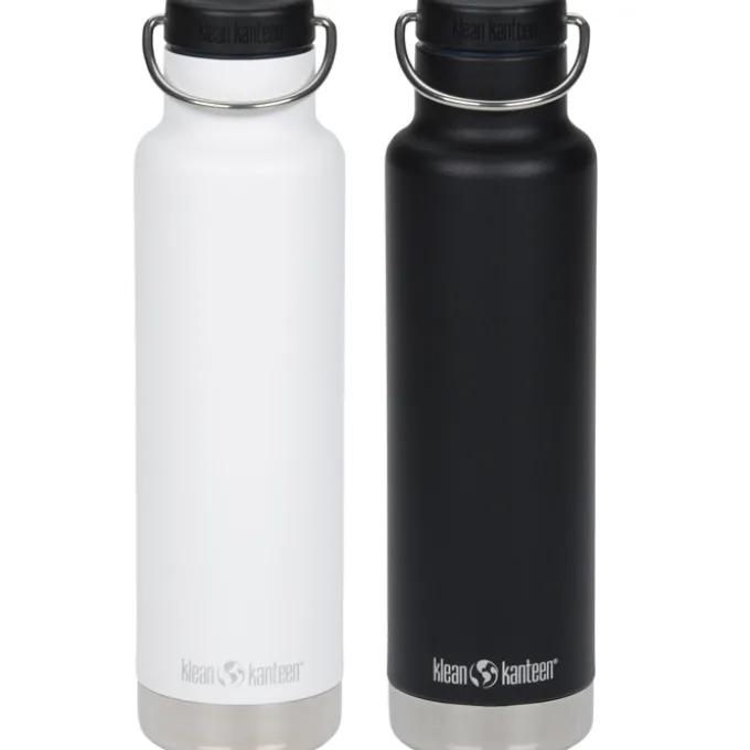 Klean Kanteen Classic Vacuum Bottle - 20 oz - Laser Engraved
