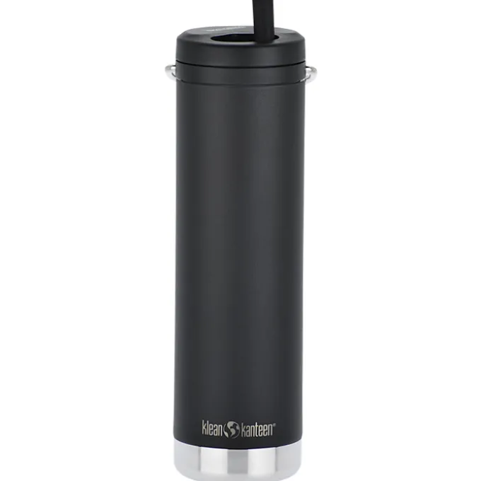 Klean Kanteen TKWide Vacuum Bottle with Straw Lid - 20 oz