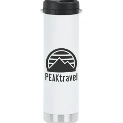 Klean Kanteen TKWide Vacuum Bottle with Straw Lid - 20 oz