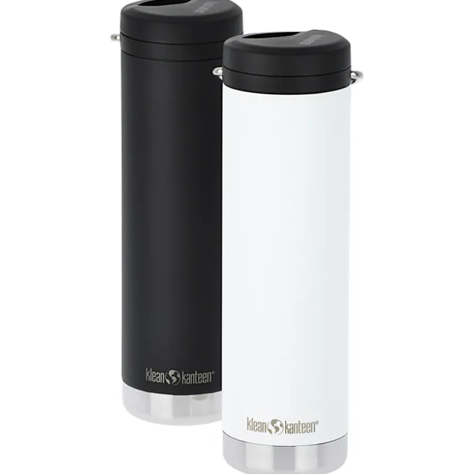 Klean Kanteen TKWide Vacuum Bottle with Straw Lid - 20 oz