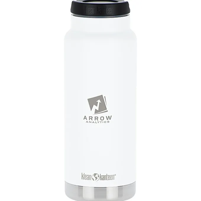 Klean Kanteen TKWide Vacuum Bottle - 32 oz. - Laser Engraved