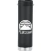 Klean Kanteen TKWide Vacuum Bottle with Straw Lid - 20 oz - 24 hr