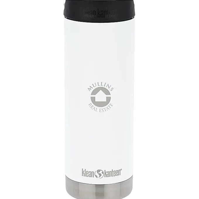 Klean Kanteen TKWide Vacuum Tumbler - 16 oz - Laser Engraved