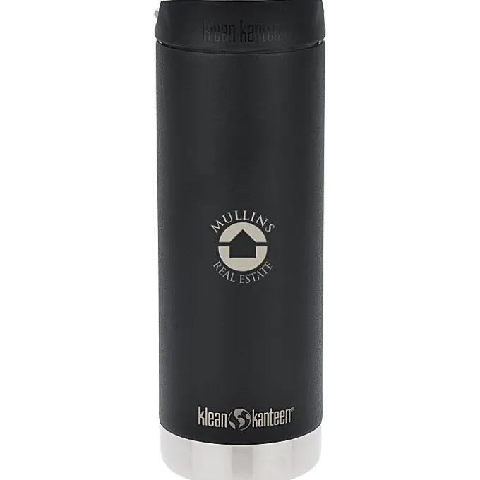 Klean Kanteen TKWide Vacuum Tumbler - 16 oz - Laser Engraved