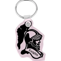 Knight Head Soft Keychain - Opaque