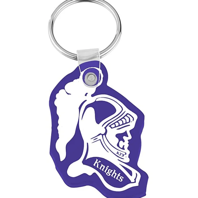 Knight Head Soft Keychain - Opaque