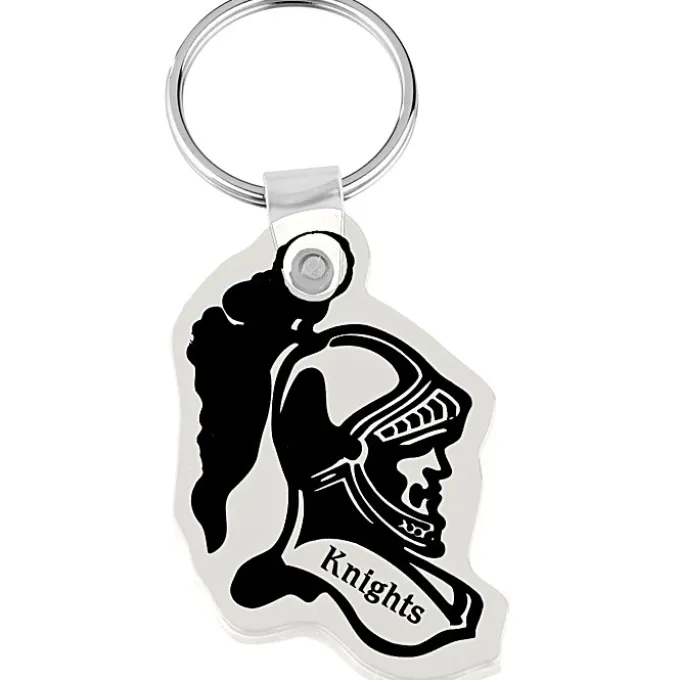 Knight Head Soft Keychain - Opaque