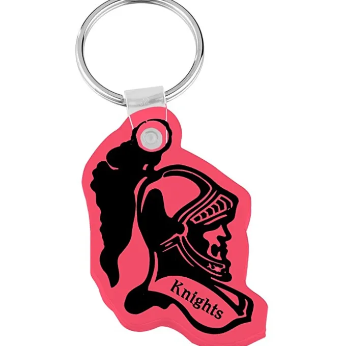 Knight Head Soft Keychain - Translucent