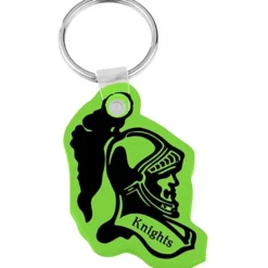 Knight Head Soft Keychain - Translucent