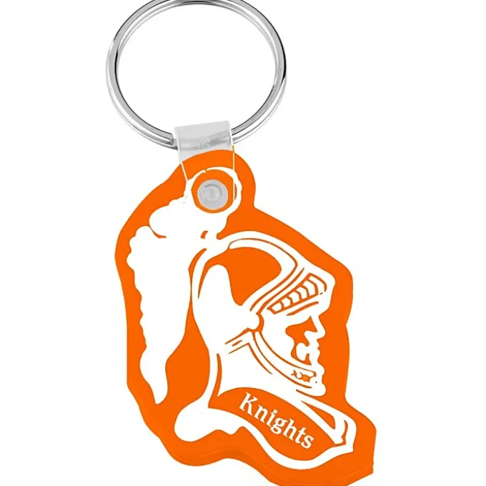 Knight Head Soft Keychain - Translucent
