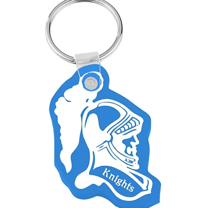 Knight Head Soft Keychain - Translucent