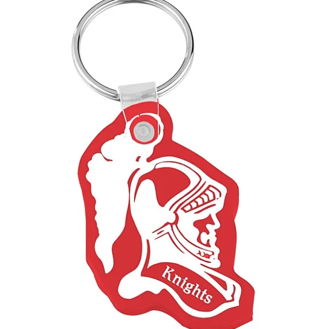 Knight Head Soft Keychain - Translucent