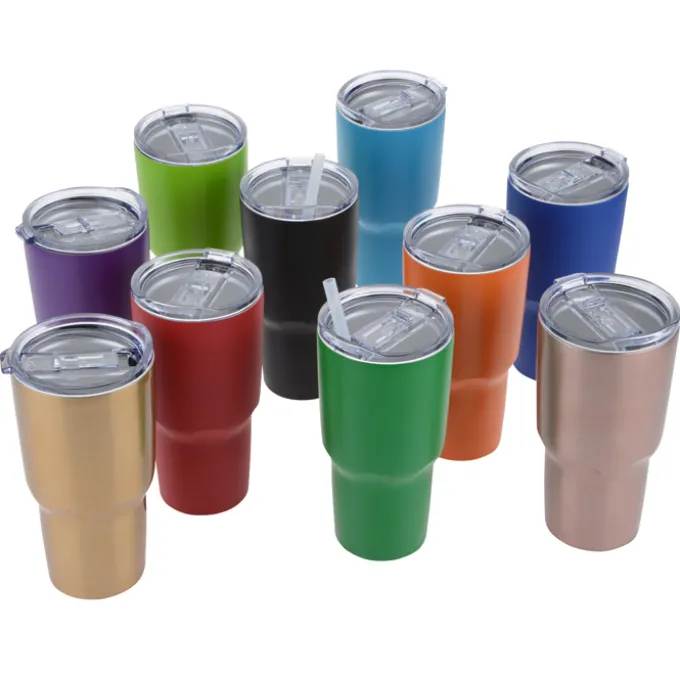 Kong Vacuum Insulated Travel Tumbler - 26 oz. - Colors - Laser Engraved