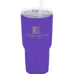 Kong Vacuum Insulated Travel Tumbler - 26 oz. - Colors - Laser Engraved