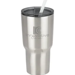 Kong Vacuum Insulated Travel Tumbler - 26 oz. - Stainless Steel - Laser Engraved