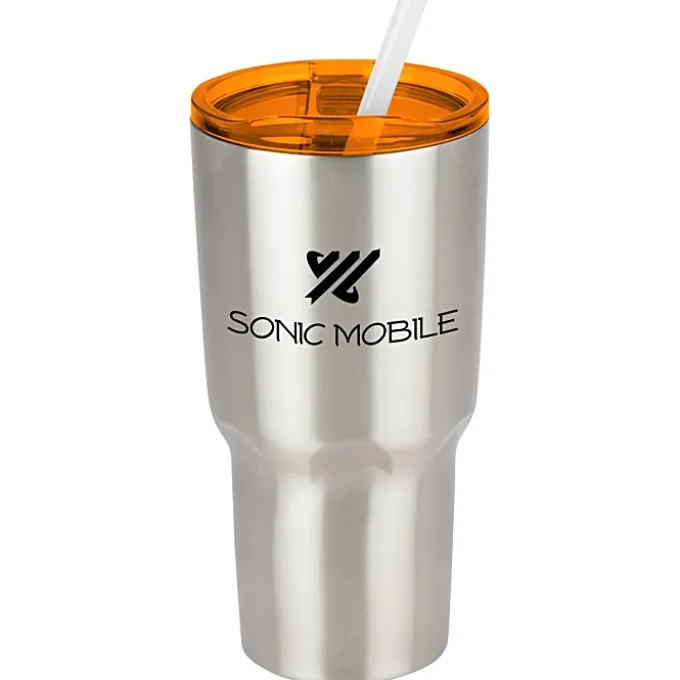 Kong Vacuum Insulated Travel Tumbler - 26 oz. - Stainless Steel - 24 hr