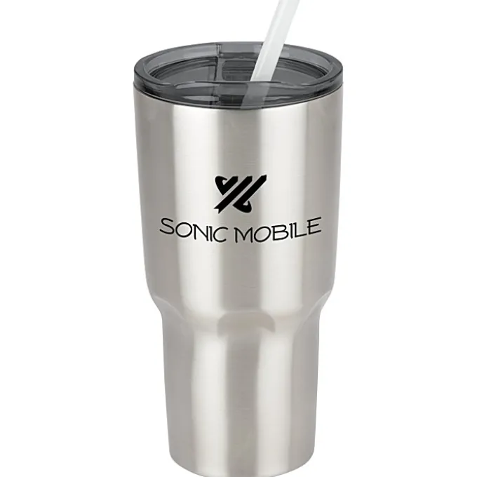 Kong Vacuum Insulated Travel Tumbler - 26 oz. - Stainless Steel - 24 hr