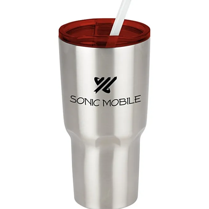 Kong Vacuum Insulated Travel Tumbler - 26 oz. - Stainless Steel - 24 hr