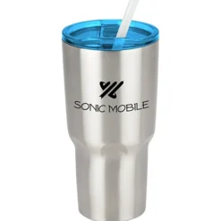 Kong Vacuum Insulated Travel Tumbler - 26 oz. - Stainless Steel - 24 hr