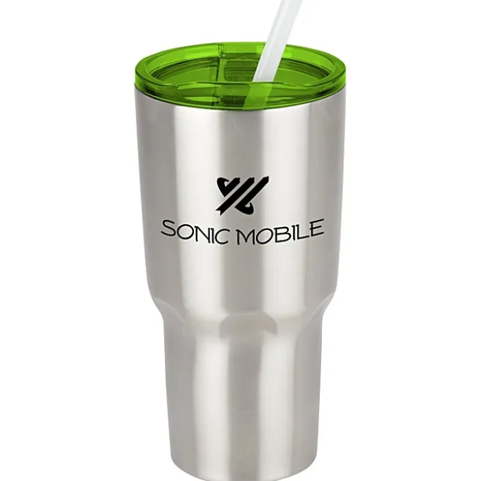 Kong Vacuum Insulated Travel Tumbler - 26 oz. - Stainless Steel - 24 hr