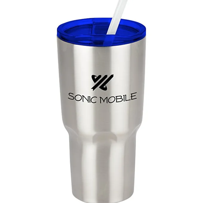 Kong Vacuum Insulated Travel Tumbler - 26 oz. - Stainless Steel - 24 hr