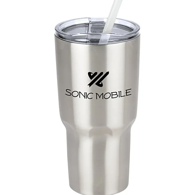 Kong Vacuum Insulated Travel Tumbler - 26 oz. - Stainless Steel - 24 hr