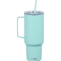 Koozie® Big Vacuum Mug with Straw - 40 oz