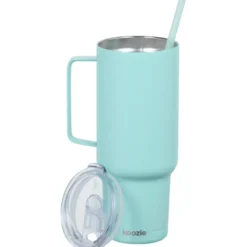 Koozie® Big Vacuum Mug with Straw - 40 oz