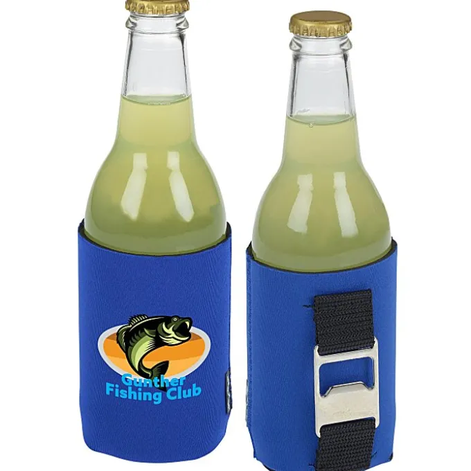 Koozie® Bottle Opener Beverage Cooler