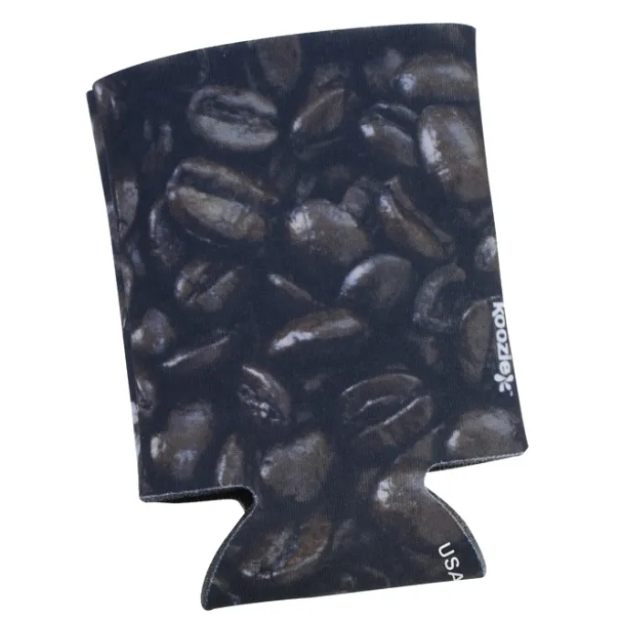 Koozie® Chill Collapsible Can Cooler - Coffee Beans