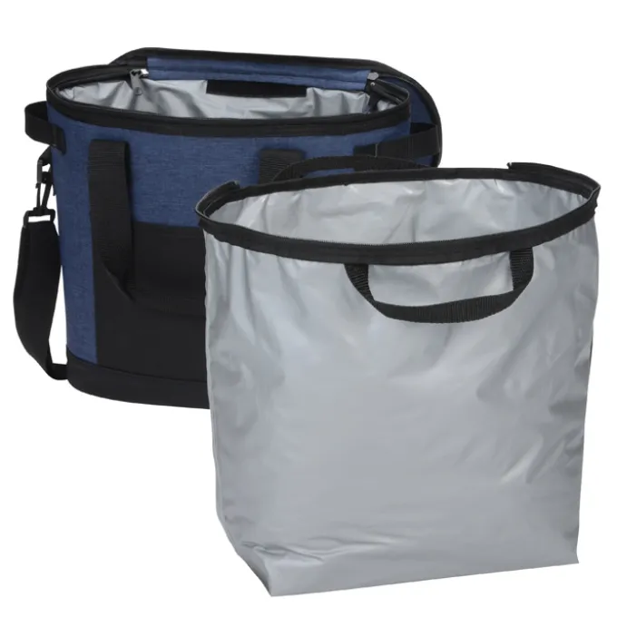 Koozie® Heathered 20-Can Tub Cooler Tote