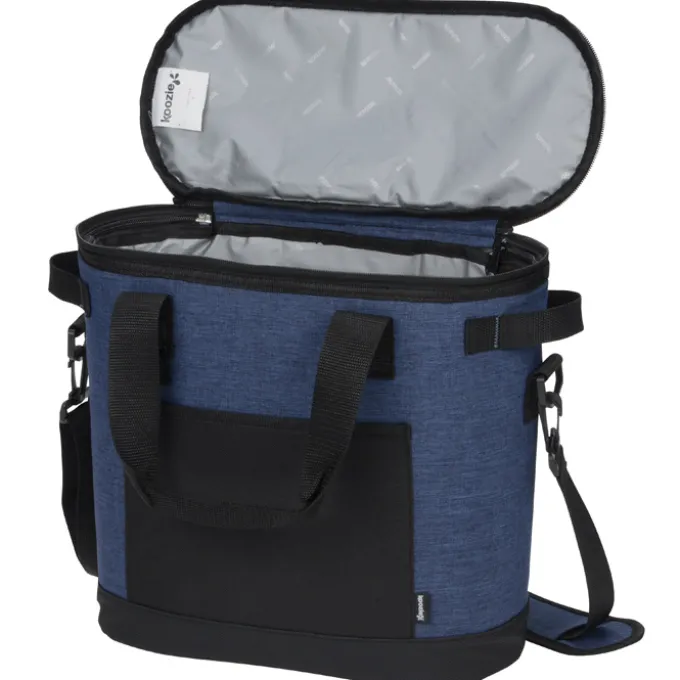 Koozie® Heathered 20-Can Tub Cooler Tote - Embroidered