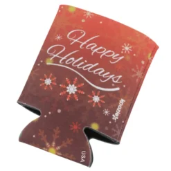 Koozie® Holiday Can Cooler - Happy Holidays