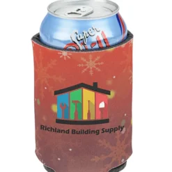 Koozie® Holiday Can Cooler - Happy Holidays