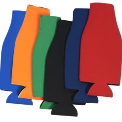 Koozie® Neoprene Zip-Up Bottle Cooler - 24 hr