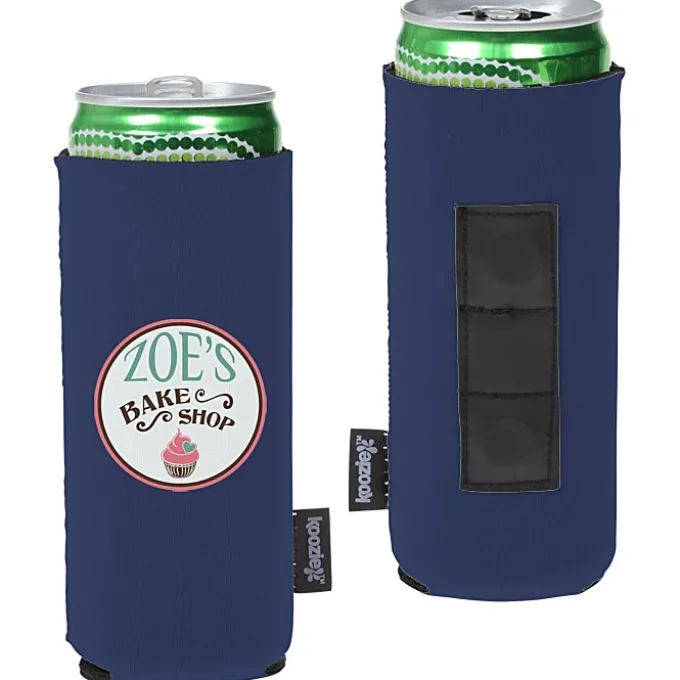 Koozie® Slim Neoprene Collapsible Can Cooler - Magnet