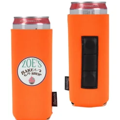 Koozie® Slim Neoprene Collapsible Can Cooler - Magnet