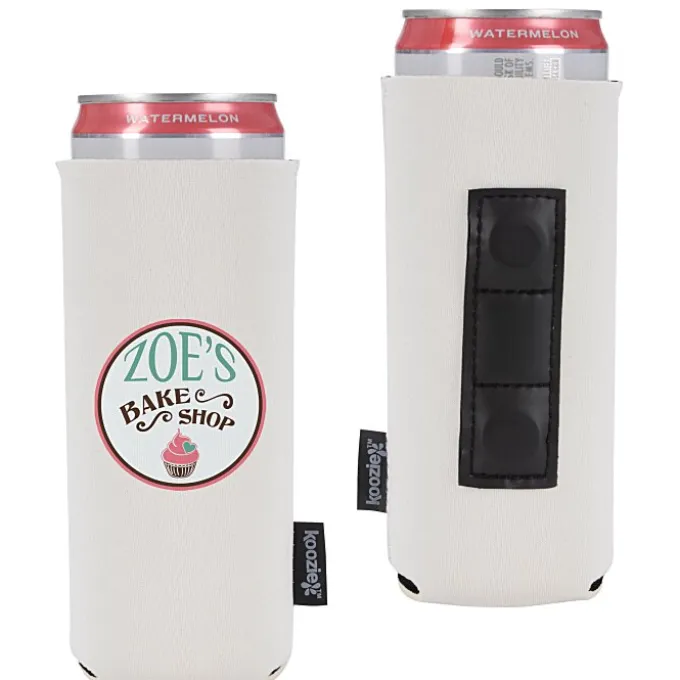 Koozie® Slim Neoprene Collapsible Can Cooler - Magnet