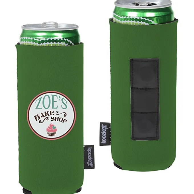 Koozie® Slim Neoprene Collapsible Can Cooler - Magnet