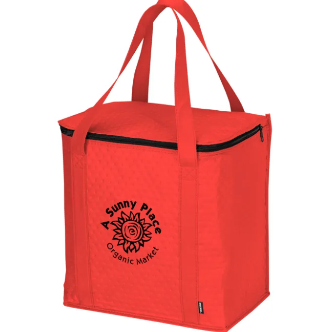 Koozie® Zippered Insulated Grocery Tote